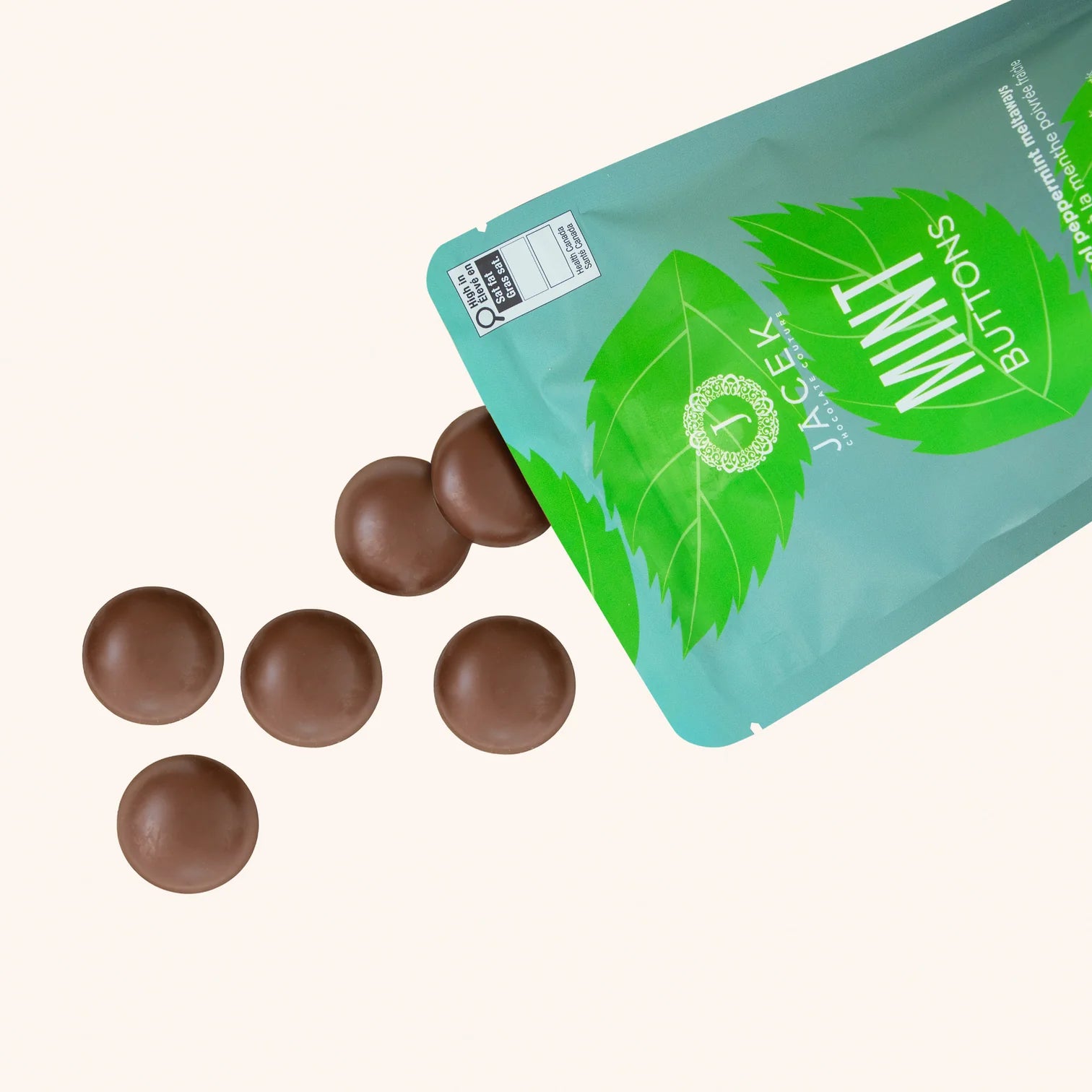 Mint Buttons - Jacek Chocolate