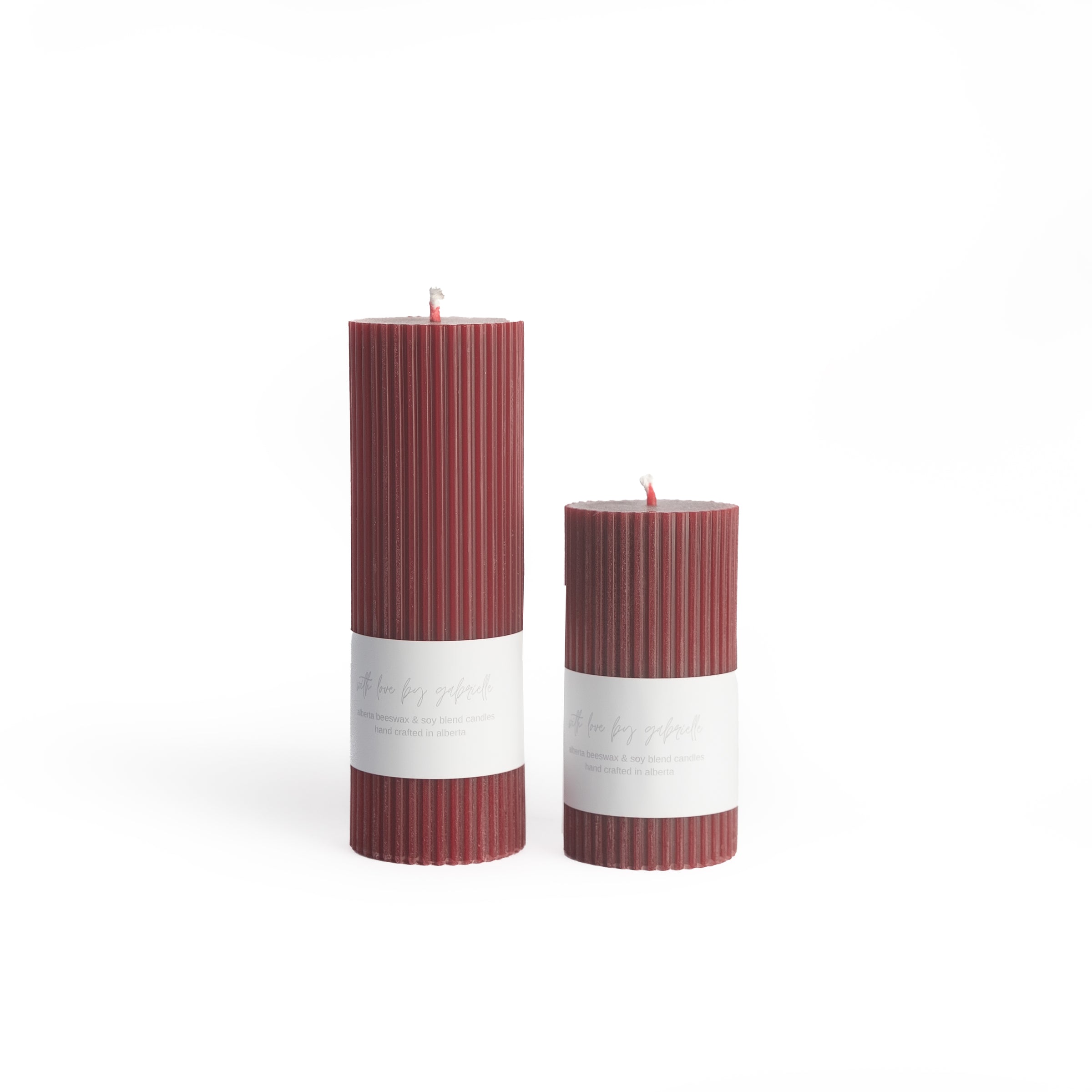 Made With Love by Gabrielle - Pillar Candles
