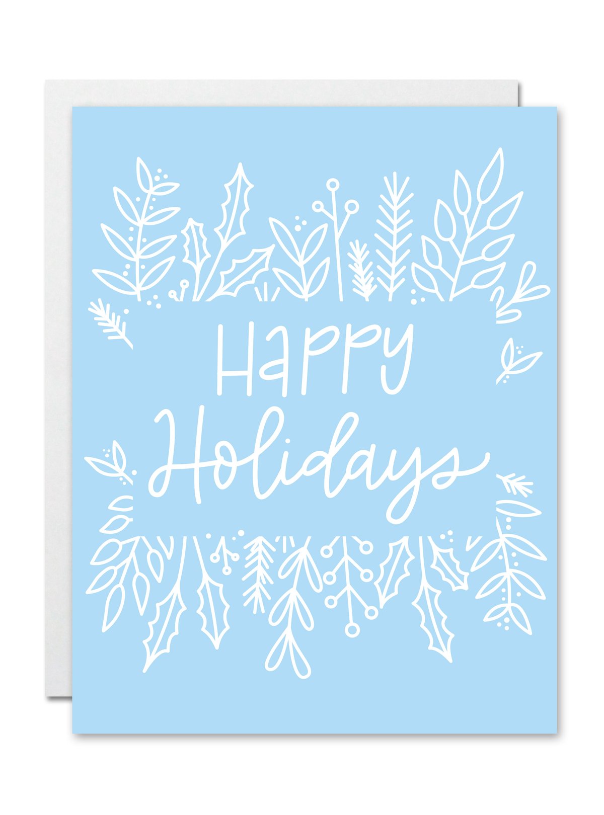 "Happy Holidays" Card