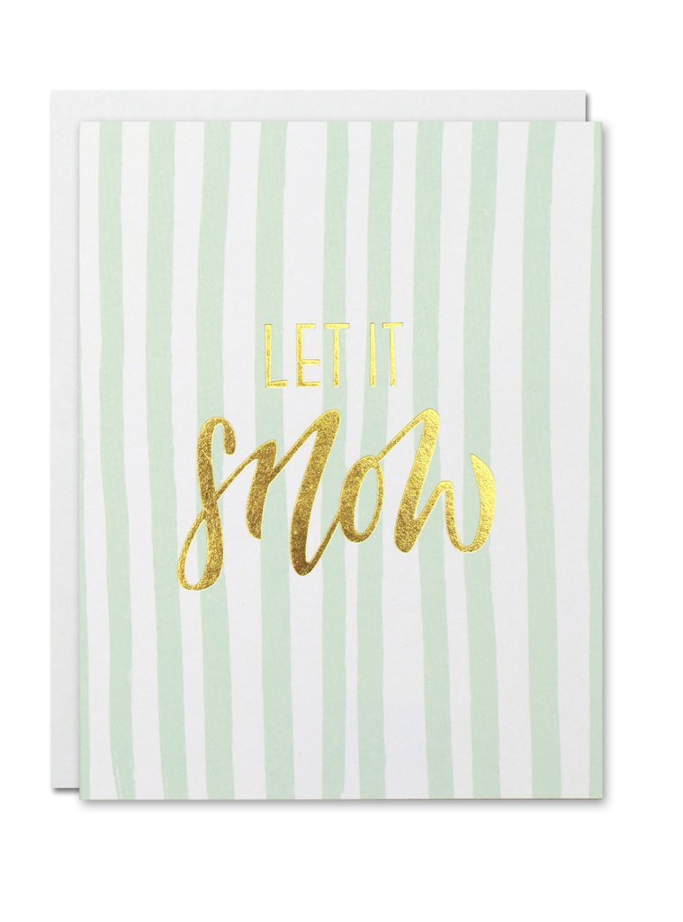 "Let it Snow" Card