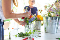 Flower Arranging Workshop and Garden Tour at Hillsdale Flower Farm 2024