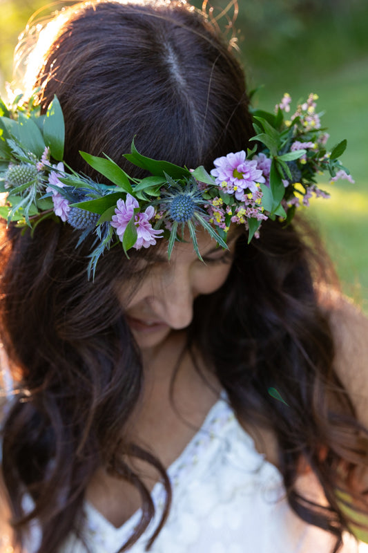 Folk Fest Adult Mixed Floral Crown