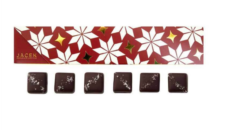 2025 Holiday Salted Caramel 6pc  - Jacek Chocolate