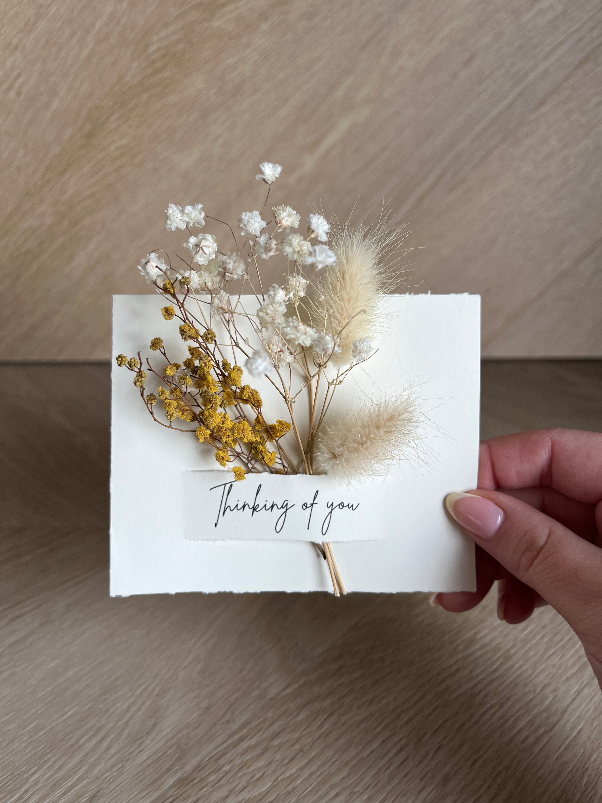 Dried Floral Cards