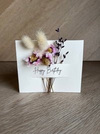 Dried Floral Cards