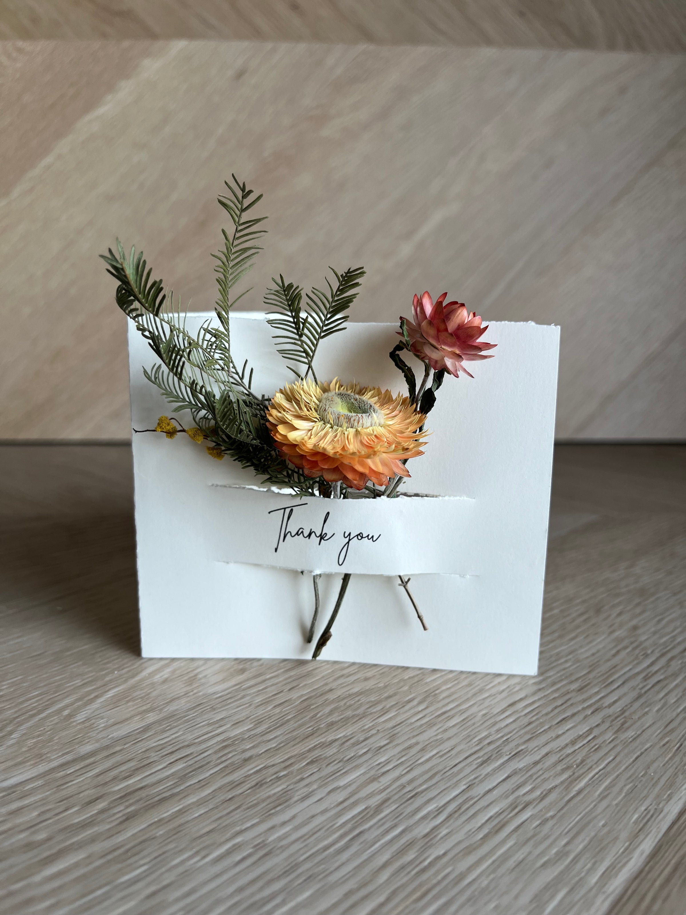 Dried Floral Cards
