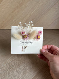 Dried Floral Cards