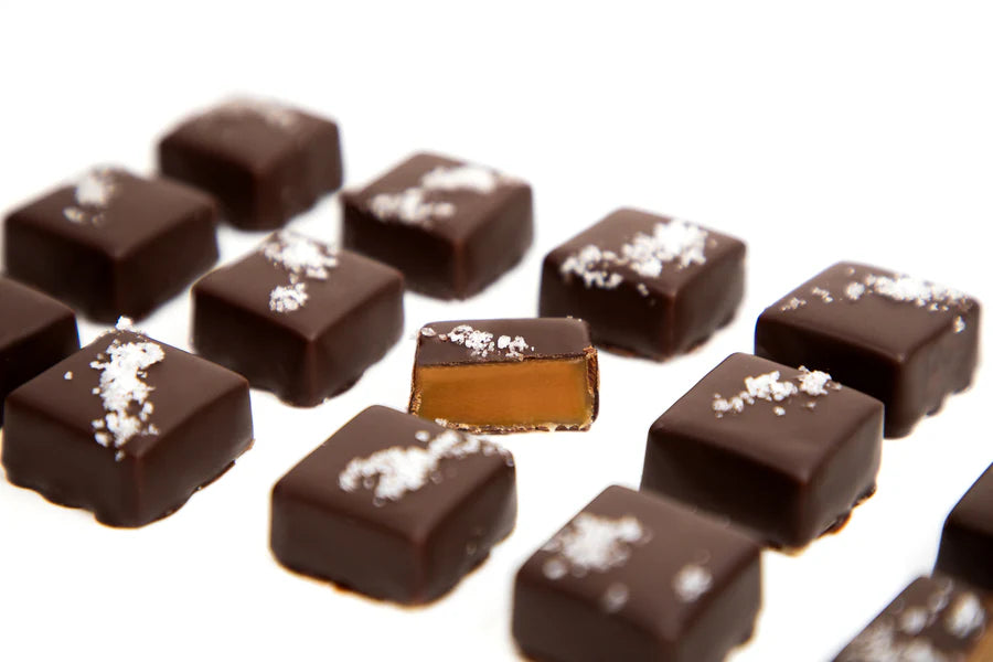 Chewy Salted Caramels  6pc - Jacek Chocolate