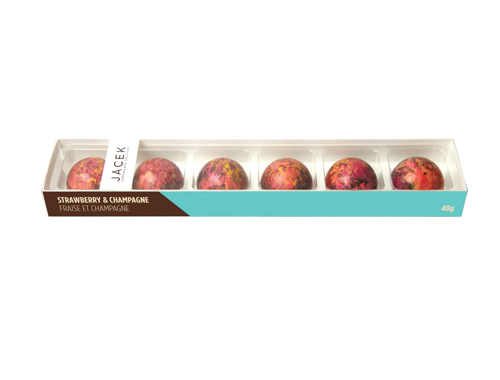 Strawberry and Champagne Collection  6pc 2024 - Jacek Chocolate