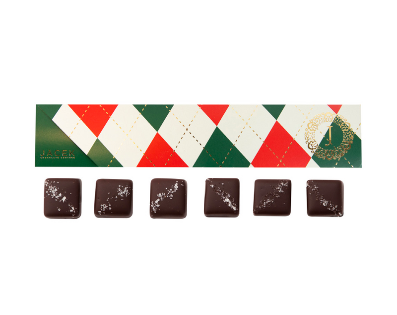 2024 Holiday Salted Caramel 6pc  - Jacek Chocolate