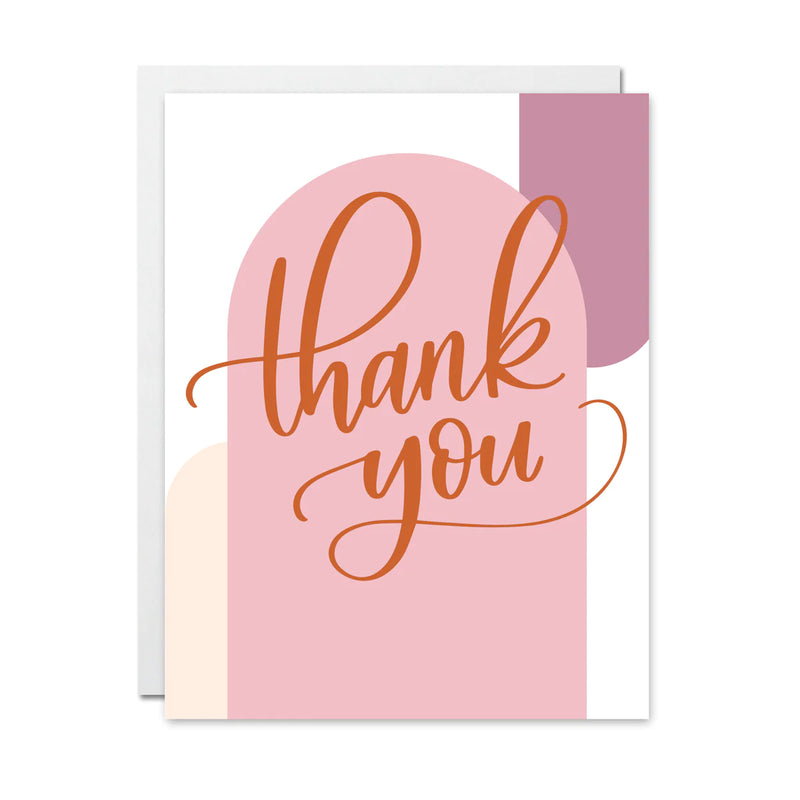"Thank you" Card