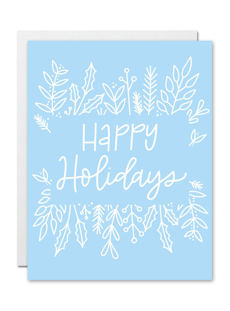 "Happy Holidays" Card