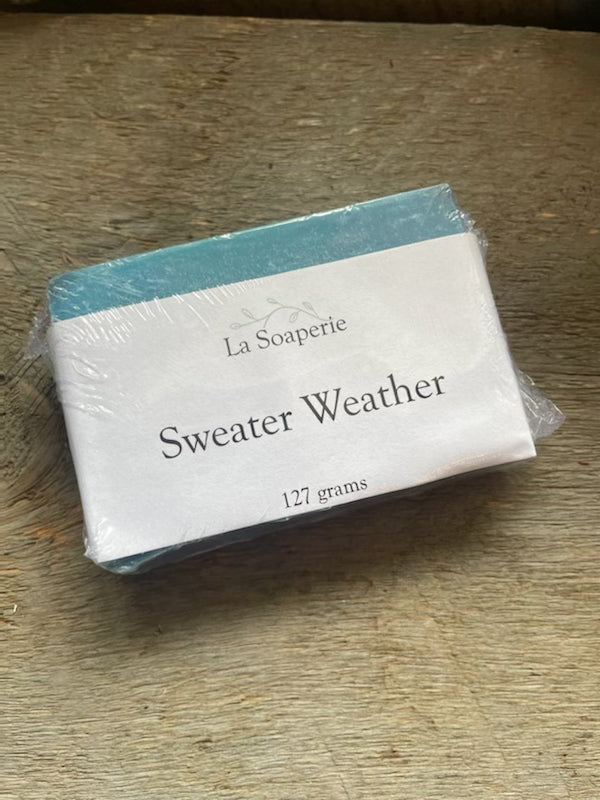 (NEW) Sweater Weather All Natural Soap - La Soaperie