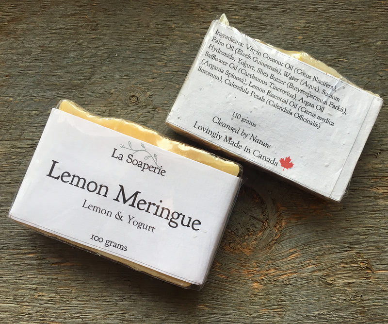 Lemon Meringue All Natural Soap - La Soaperie